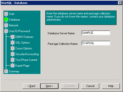 StarSQL DSN
